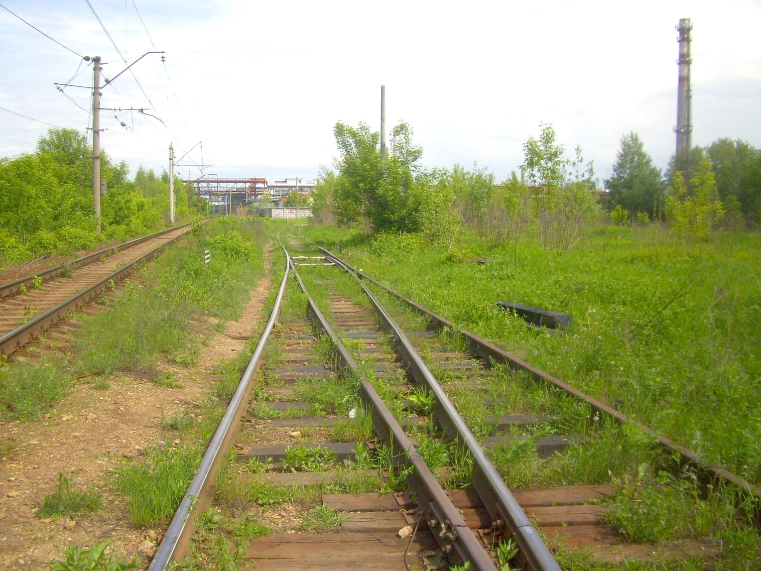 Железнодорожная линия Ногинского ППЖТ (Ногинск   —  Черноголовка) —  фотографии, сделанные в 2010 году (часть 1)