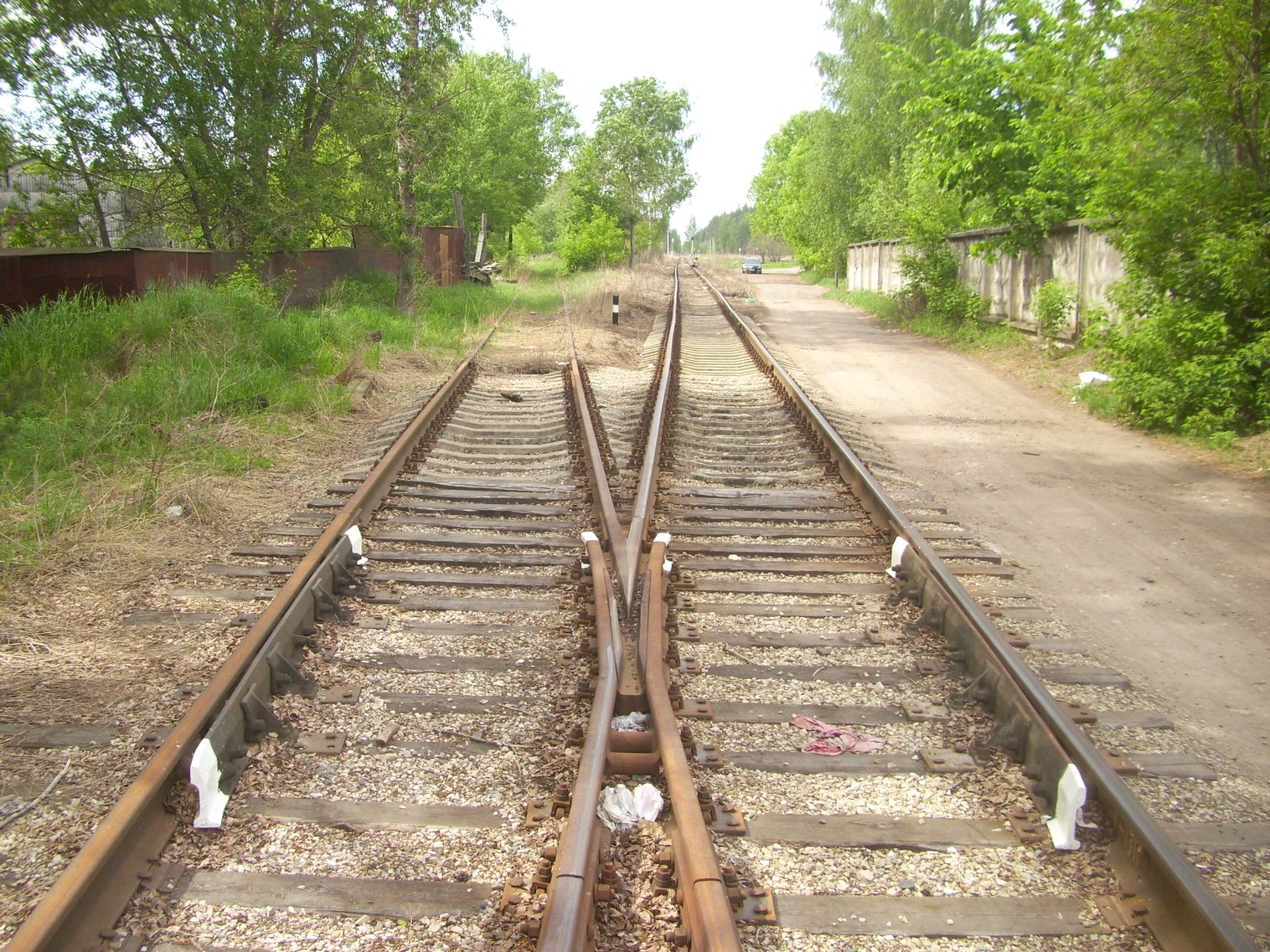 Железнодорожная линия Ногинского ППЖТ (Ногинск   —  Черноголовка) —  фотографии, сделанные в 2010 году (часть 11)