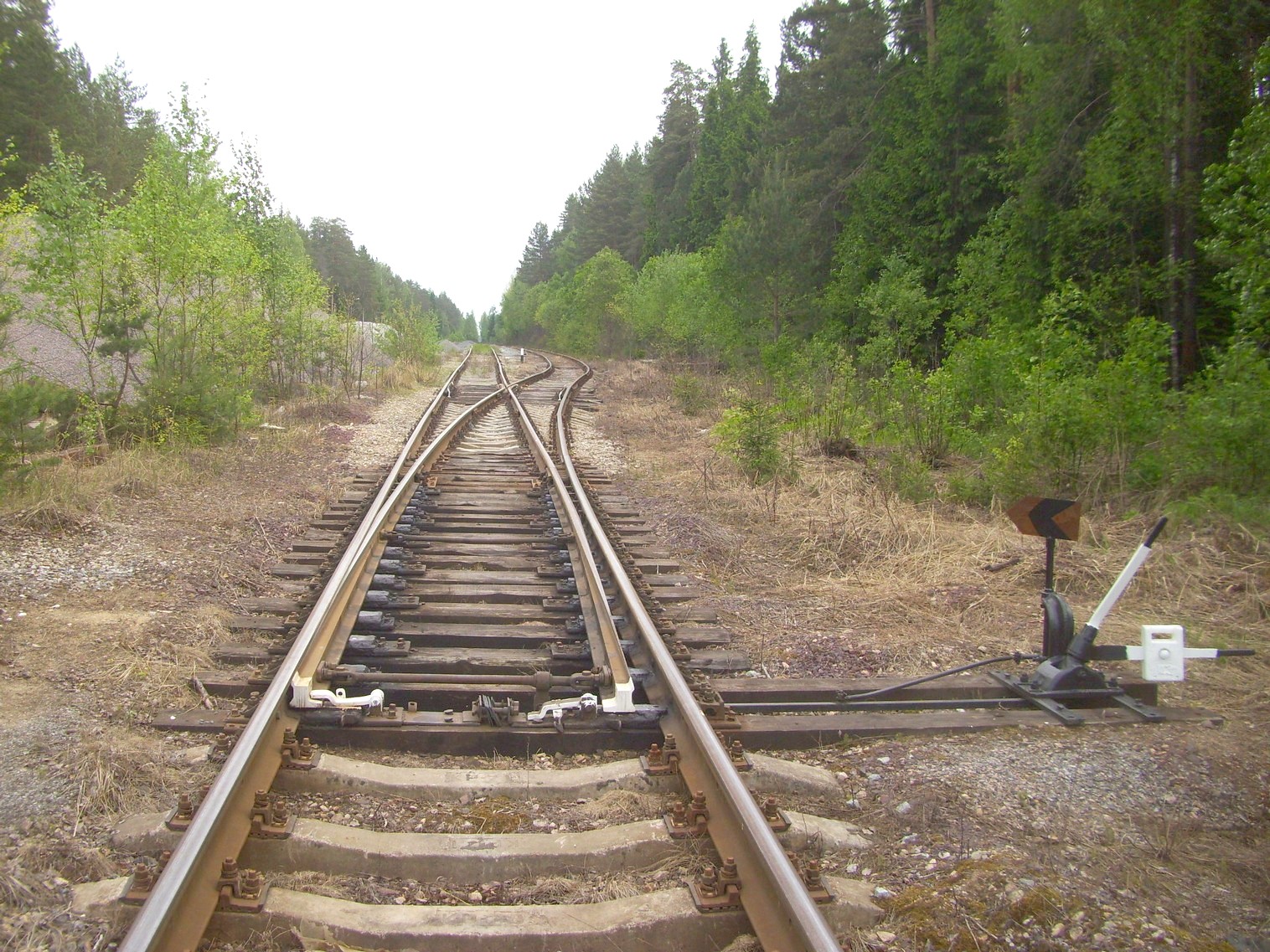 Железнодорожная линия Ногинского ППЖТ (Ногинск   —  Черноголовка) —  фотографии, сделанные в 2010 году (часть 13)