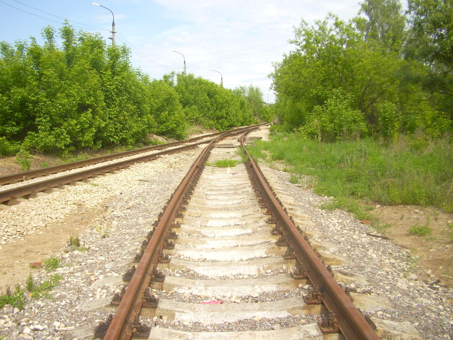Железнодорожная линия Ногинского ППЖТ (Ногинск   —  Черноголовка) —  фотографии, сделанные в 2010 году (часть 5)