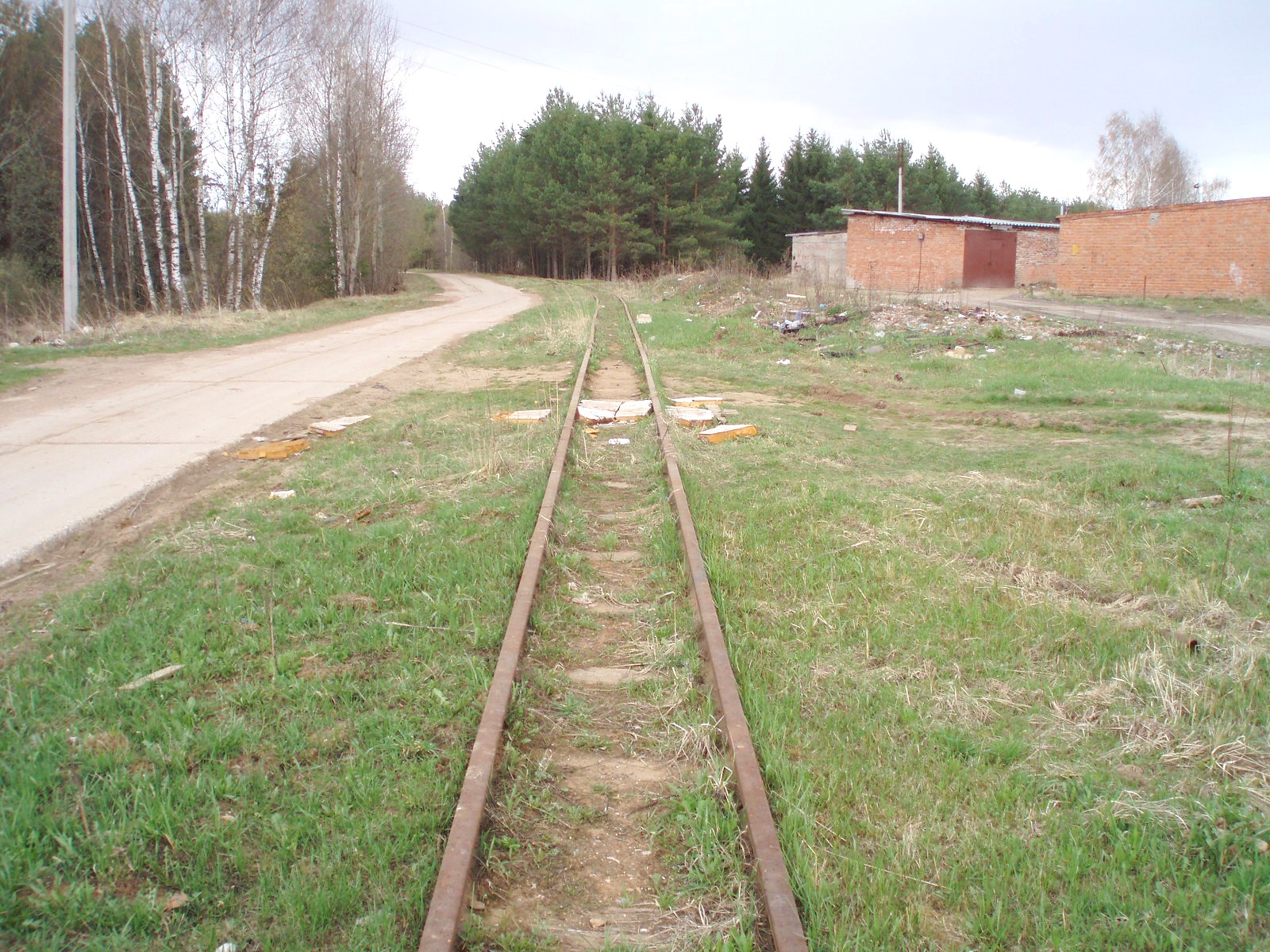 Узкоколейная железная дорога Волоколамского кирпичного завода — фотографии, сделанные в 2007 году (часть 6)