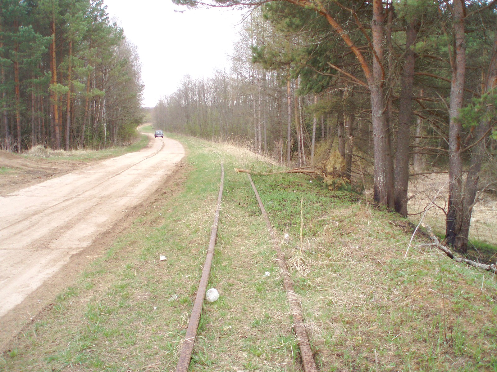 Узкоколейная железная дорога Волоколамского кирпичного завода — фотографии, сделанные в 2007 году (часть 7)