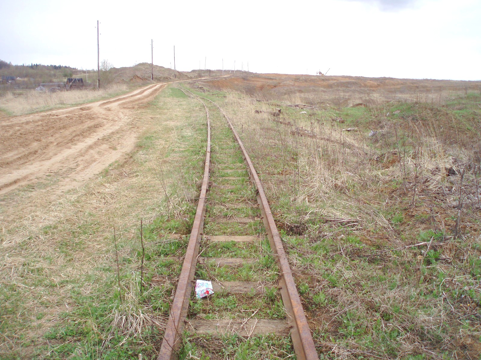 Узкоколейная железная дорога Волоколамского кирпичного завода — фотографии, сделанные в 2007 году (часть 8)
