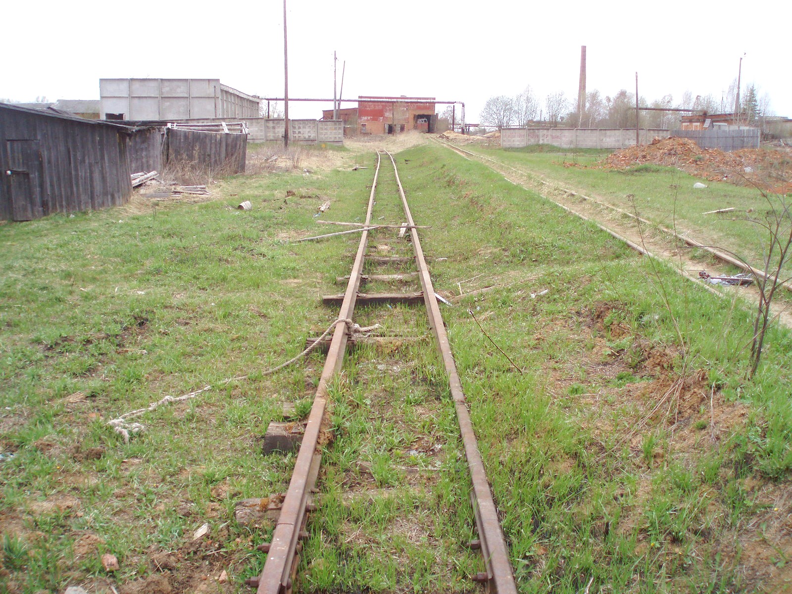 Узкоколейная железная дорога Волоколамского кирпичного завода — фотографии, сделанные в 2007 году (часть 4)