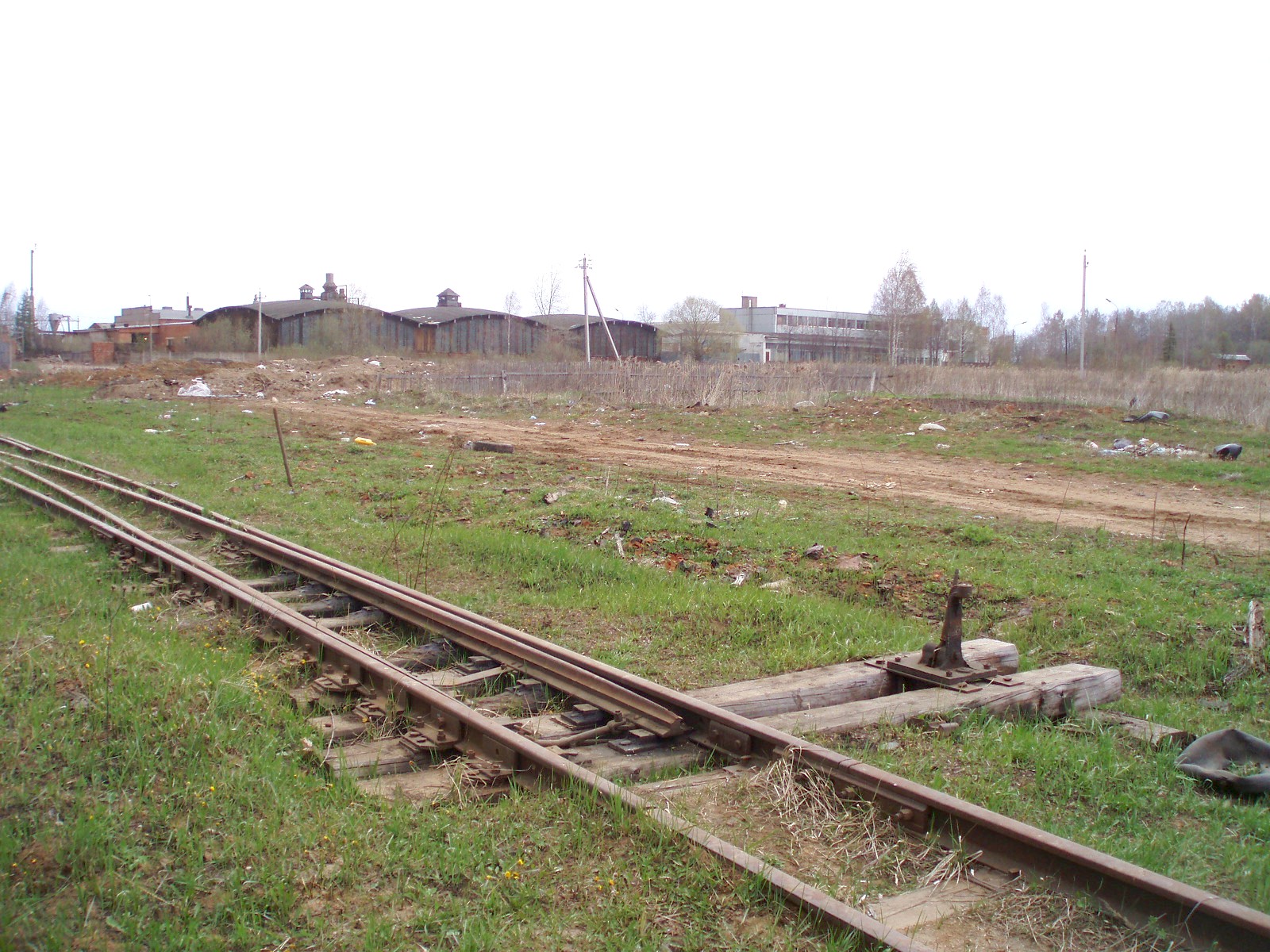 Узкоколейная железная дорога Волоколамского кирпичного завода — фотографии, сделанные в 2007 году (часть 5)