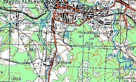 Узкоколейная железная дорога Волоколамского кирпичного завода — схемы и топографические карты