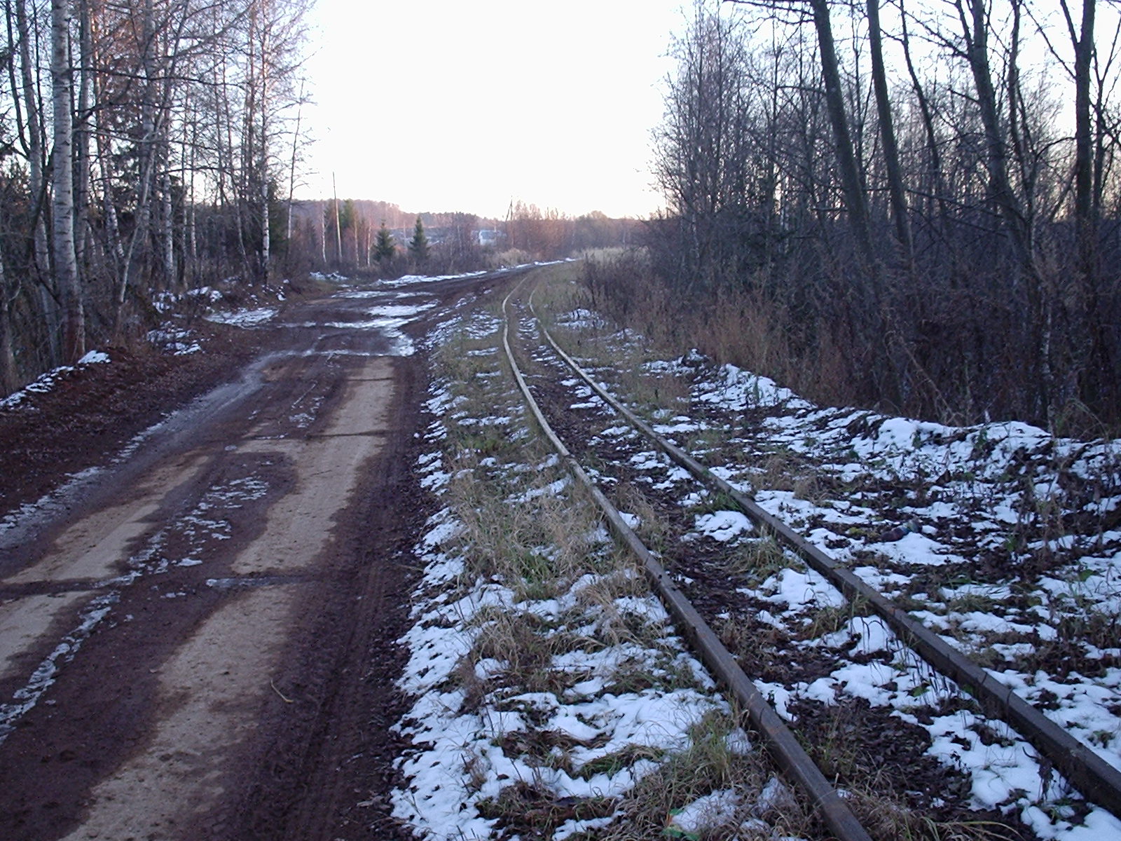 Узкоколейная железная дорога Волоколамского кирпичного завода — фотографии, сделанные в 2005 году (часть 2)