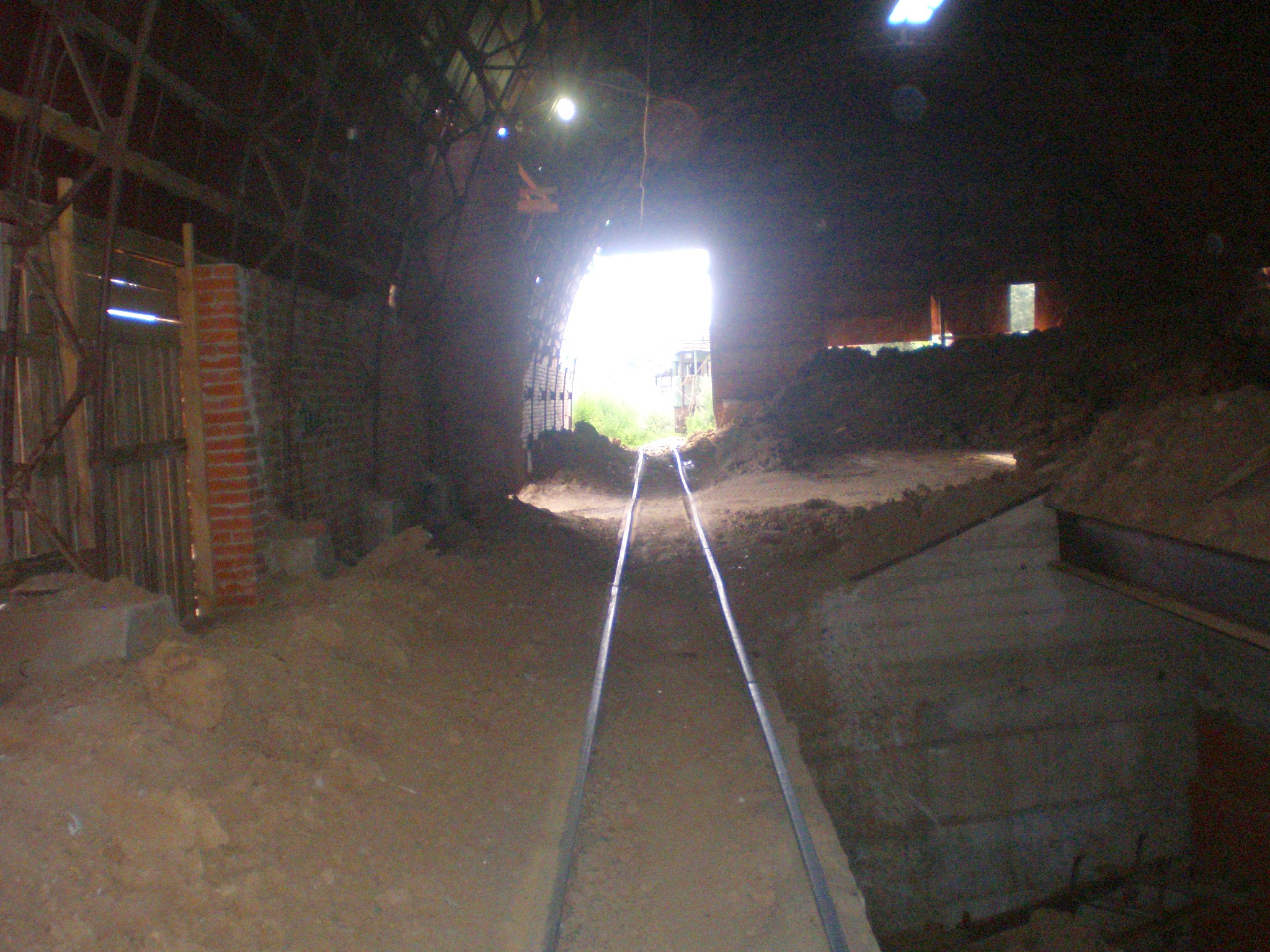 Узкоколейная железная дорога Зарайского завода строительных материалов — фотографии, сделанные в 2008 году (часть 2)