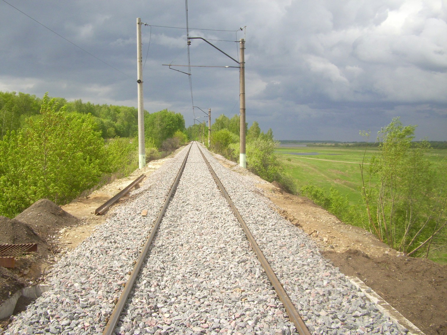 Железнодорожная линия Листвянка   —  Гавердово —  фотографии, сделанные в 2010 году (часть 3)