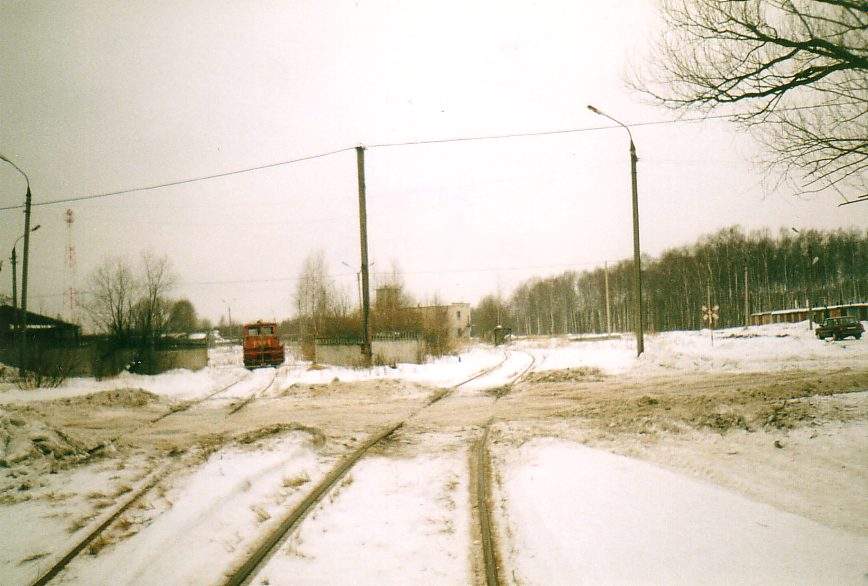 Железнодорожная линия Редкино — Изоплит  — фотографии, сделанные в 2003 году