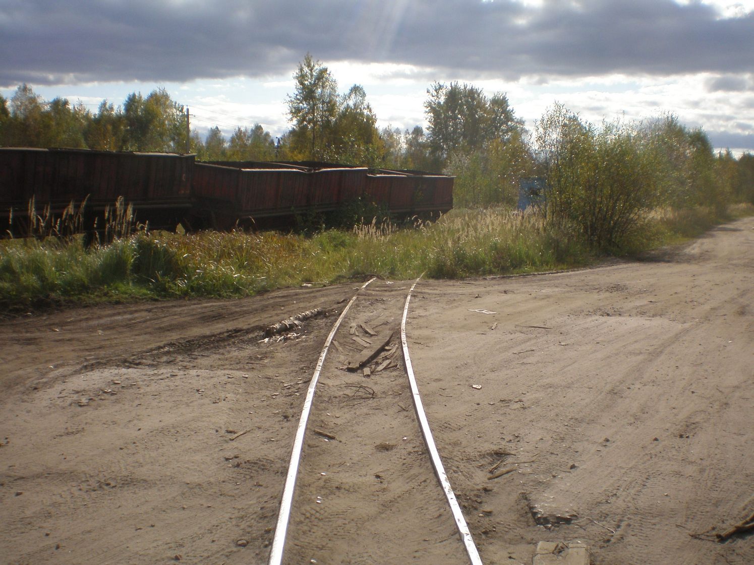 Узкоколейная железная дорога Радовицкого  транспортного управления — фотографии, сделанные в 2008 году (часть 6)