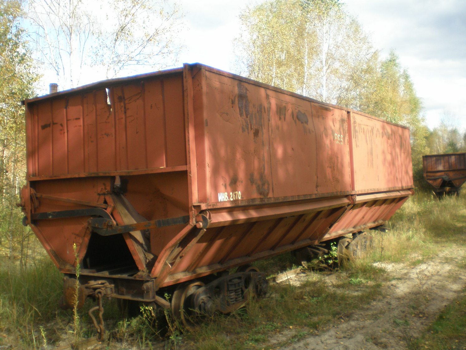 Узкоколейная железная дорога Радовицкого  транспортного управления — фотографии, сделанные в 2008 году (часть 8)