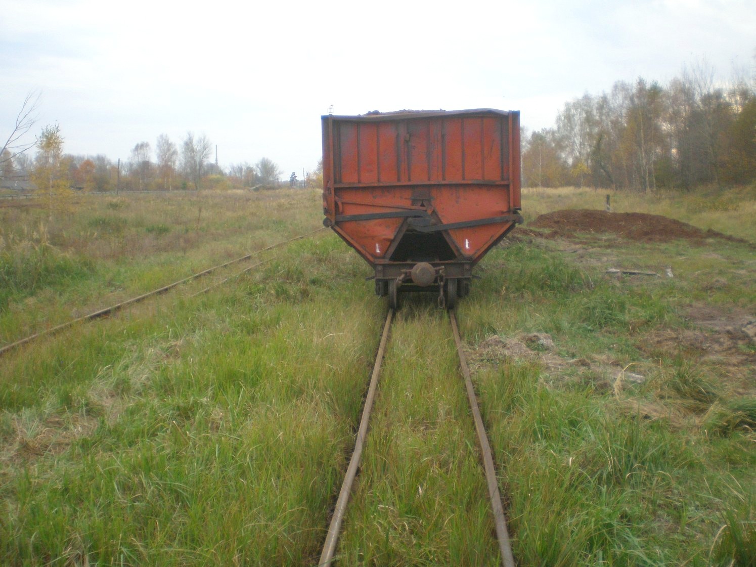 Узкоколейная железная дорога Радовицкого  транспортного управления — фотографии, сделанные в 2008 году (часть 16)