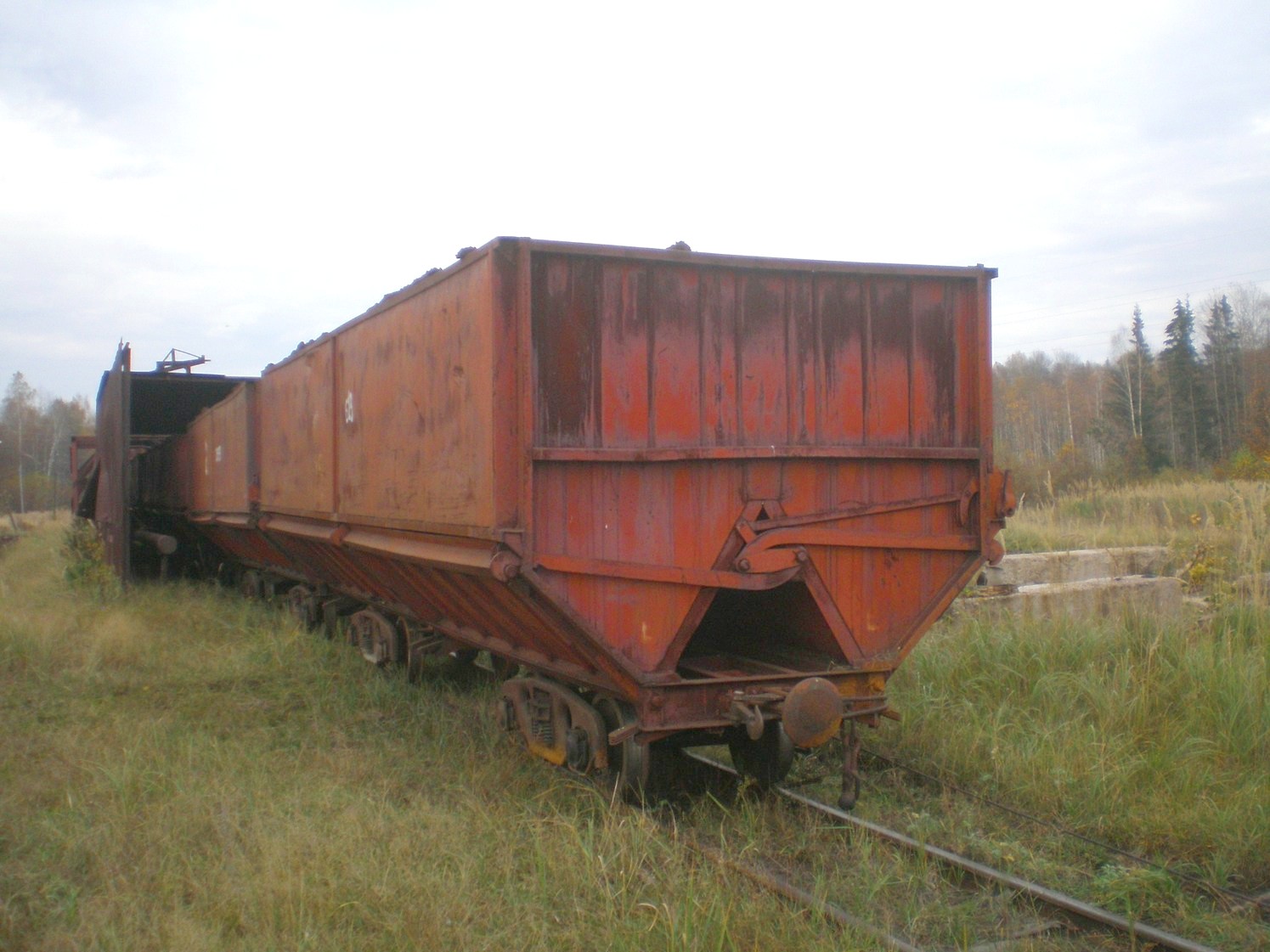 Узкоколейная железная дорога Радовицкого  транспортного управления — фотографии, сделанные в 2008 году (часть 17)