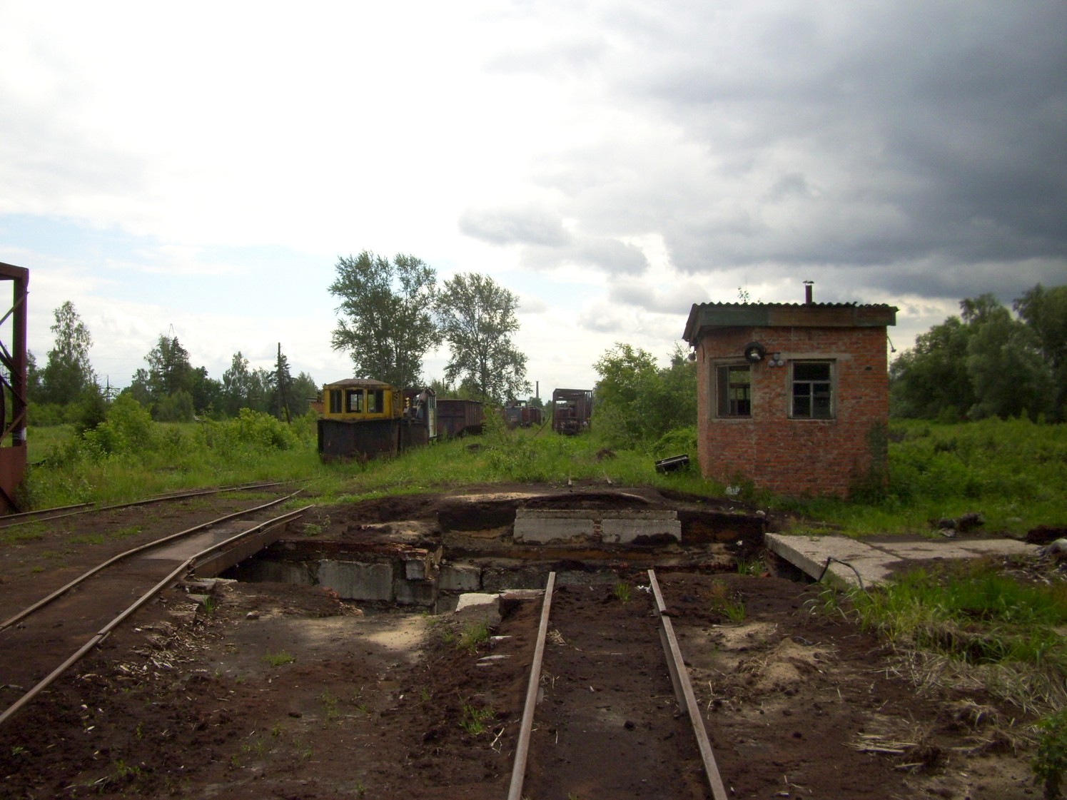 Узкоколейная железная дорога Радовицкого  транспортного управления — фотографии, сделанные в 2010 году (часть 2)