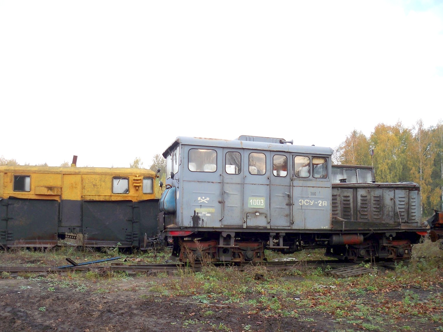 Узкоколейная железная дорога Солотчинского торфопредприятия — фотографии, сделанные в 2012 году (часть 1)