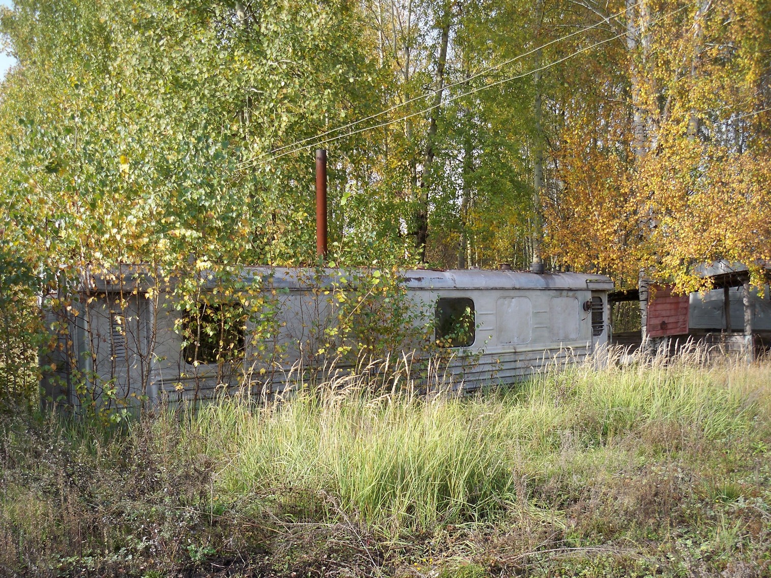 Узкоколейная железная дорога Солотчинского торфопредприятия — фотографии, сделанные в 2012 году (часть 7)