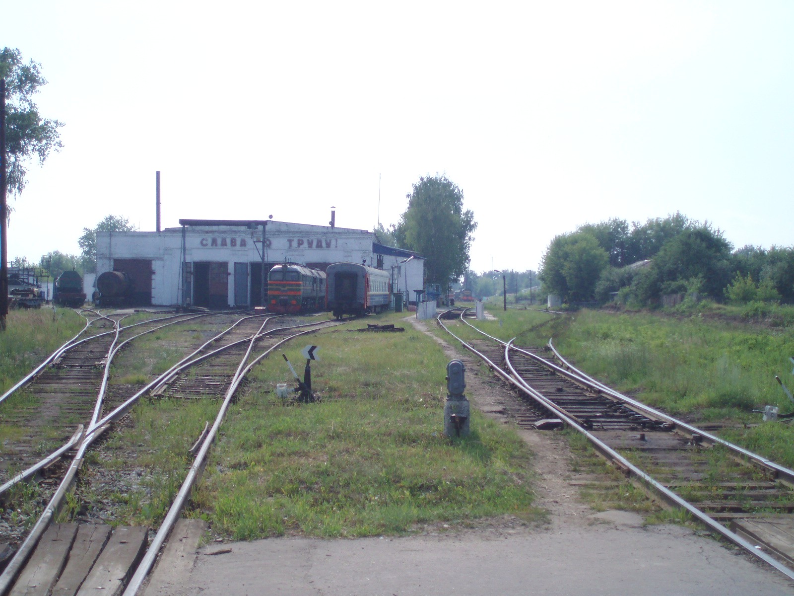 Железнодорожная линия Владимир — Тумская  — фотографии, сделанные в 2006 году