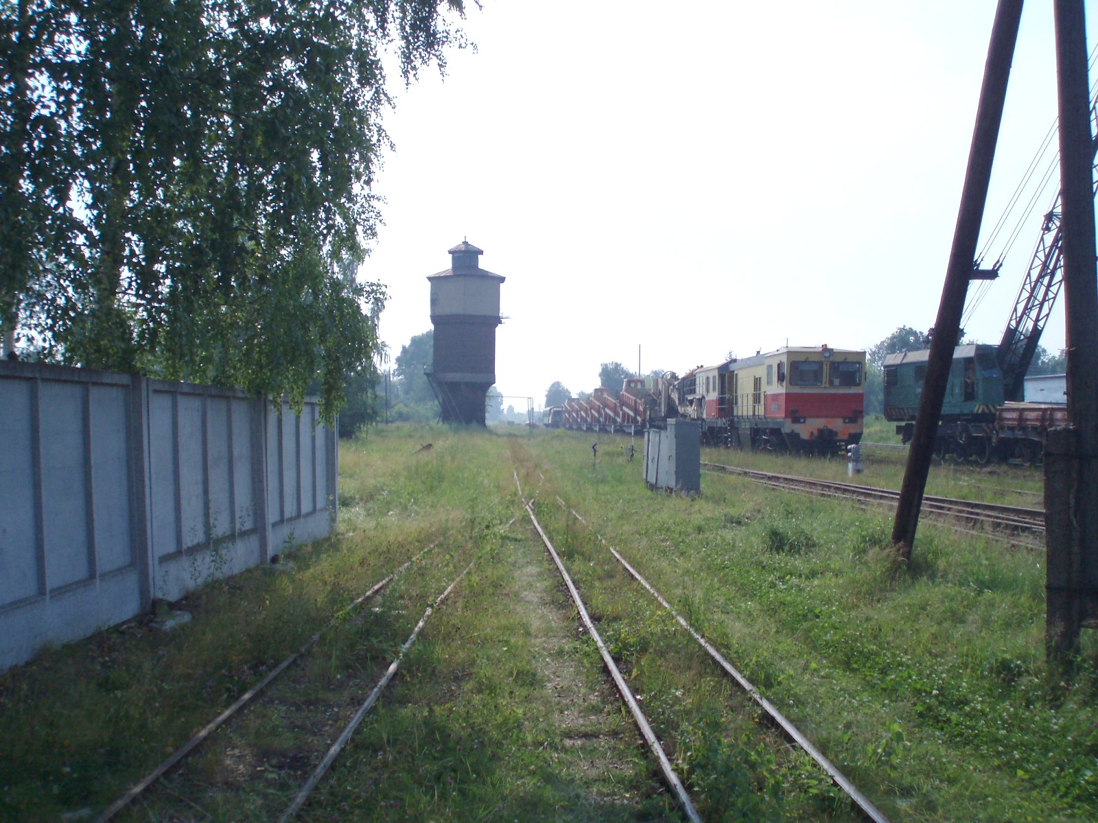 Рязанско-Владимирская узкоколейная железная дорога - фотографии, сделанные в 2006 году (часть 2)