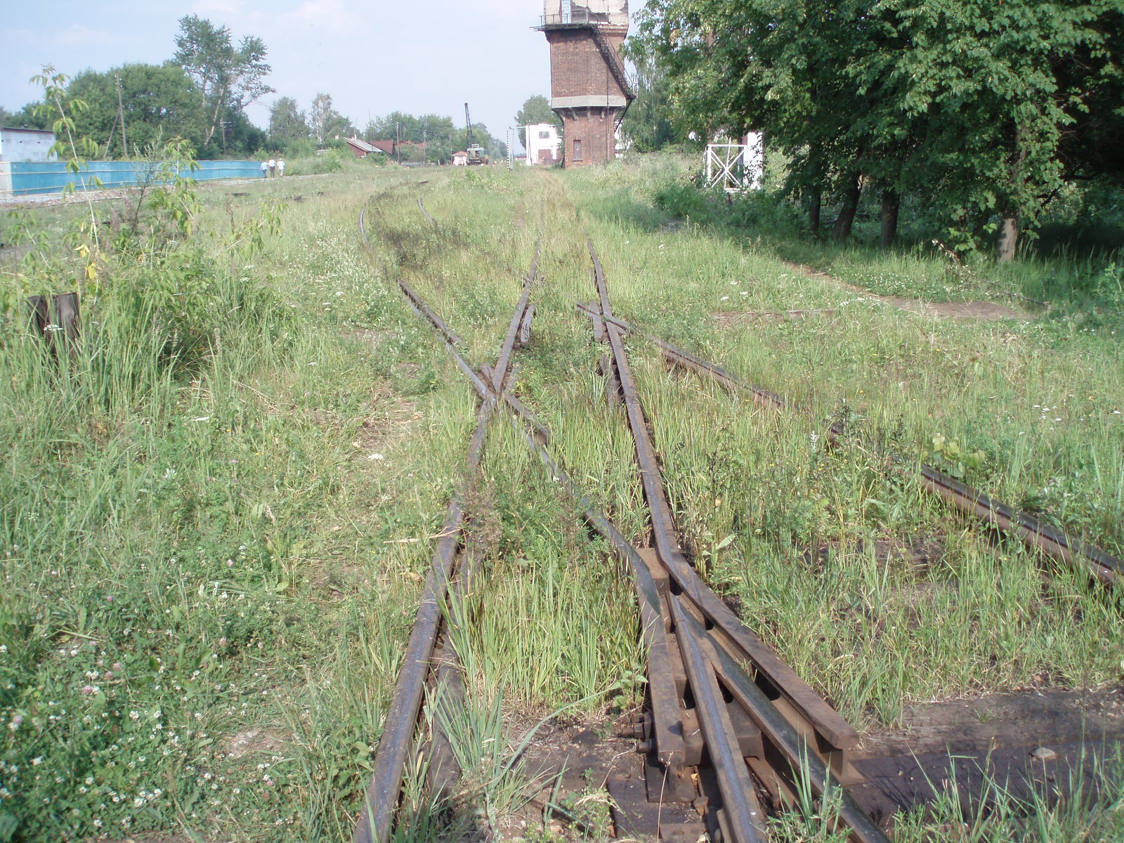 Рязанско-Владимирская узкоколейная железная дорога - фотографии, сделанные в 2006 году (часть 3)