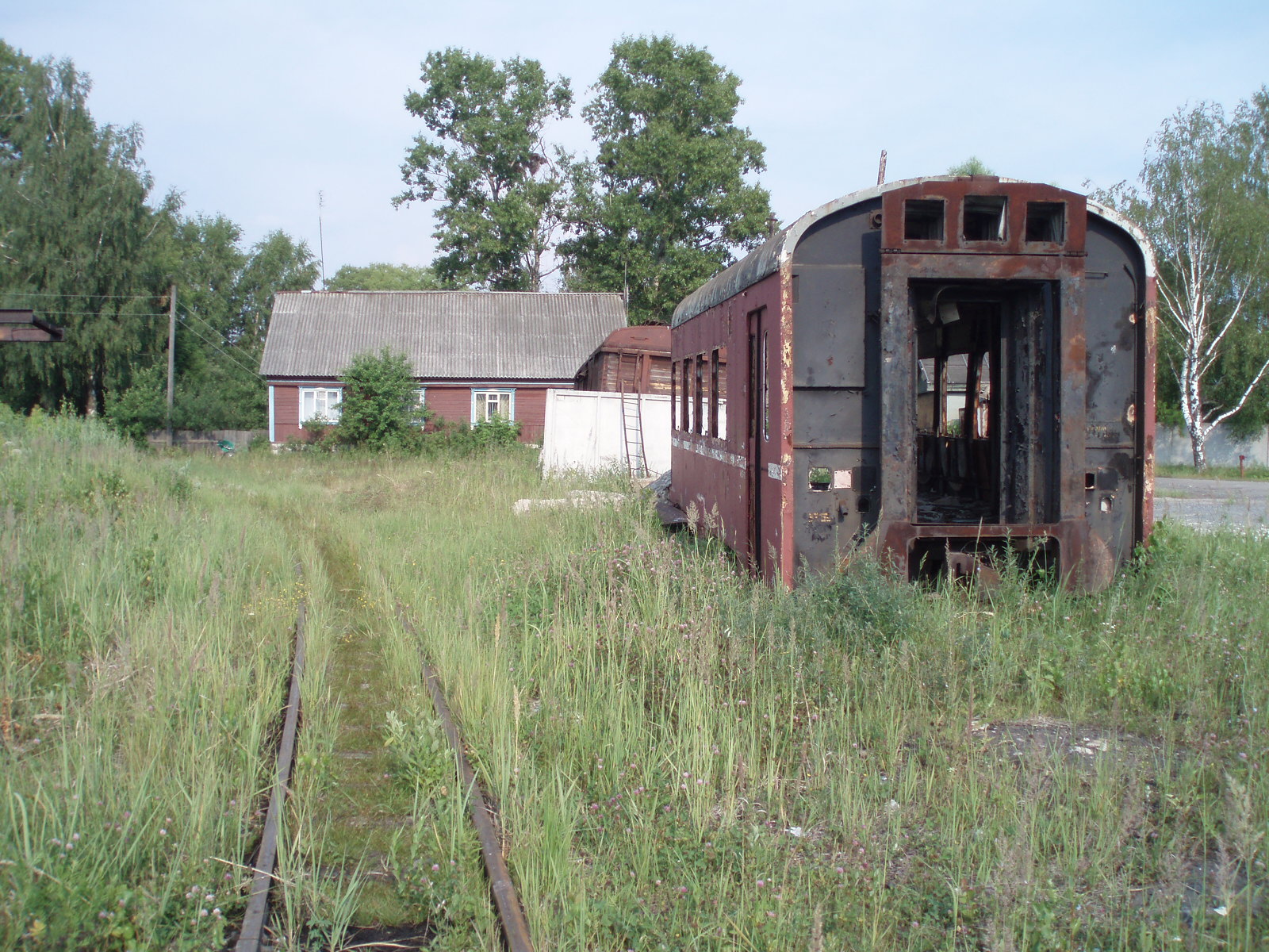 Рязанско-Владимирская узкоколейная железная дорога - фотографии, сделанные в 2006 году (часть 4)