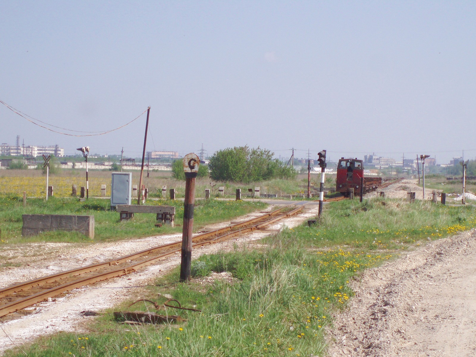 Узкоколейная железная дорога завода «Капролактам»  — фотографии, сделанные в 2007 году (часть 1)