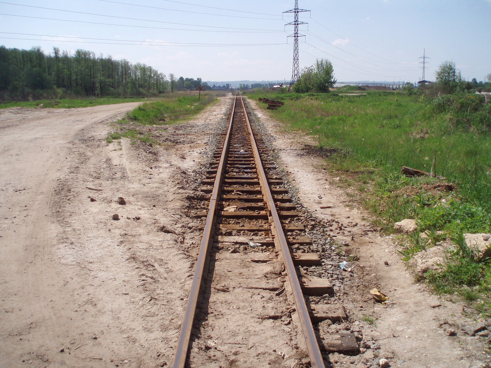 Узкоколейная железная дорога завода «Капролактам»  — фотографии, сделанные в 2007 году (часть 6)