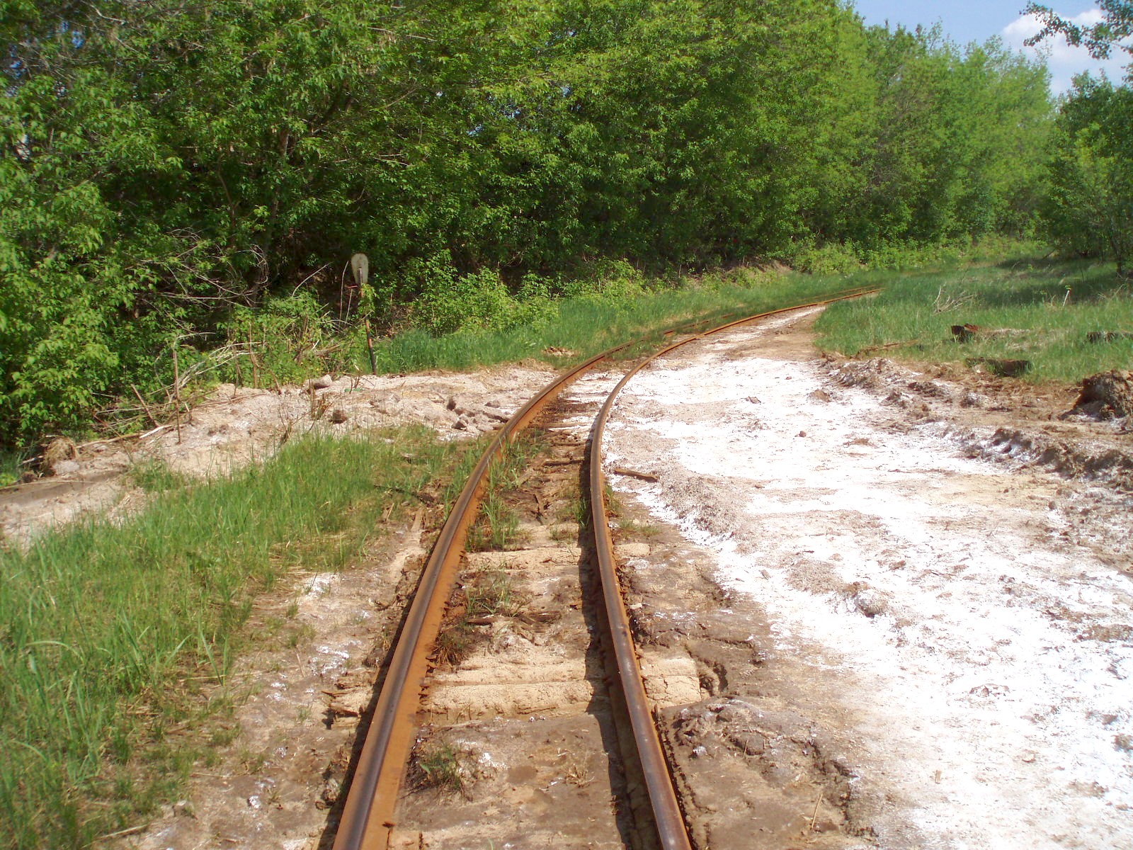 Узкоколейная железная дорога завода «Капролактам»  — фотографии, сделанные в 2007 году (часть 4)