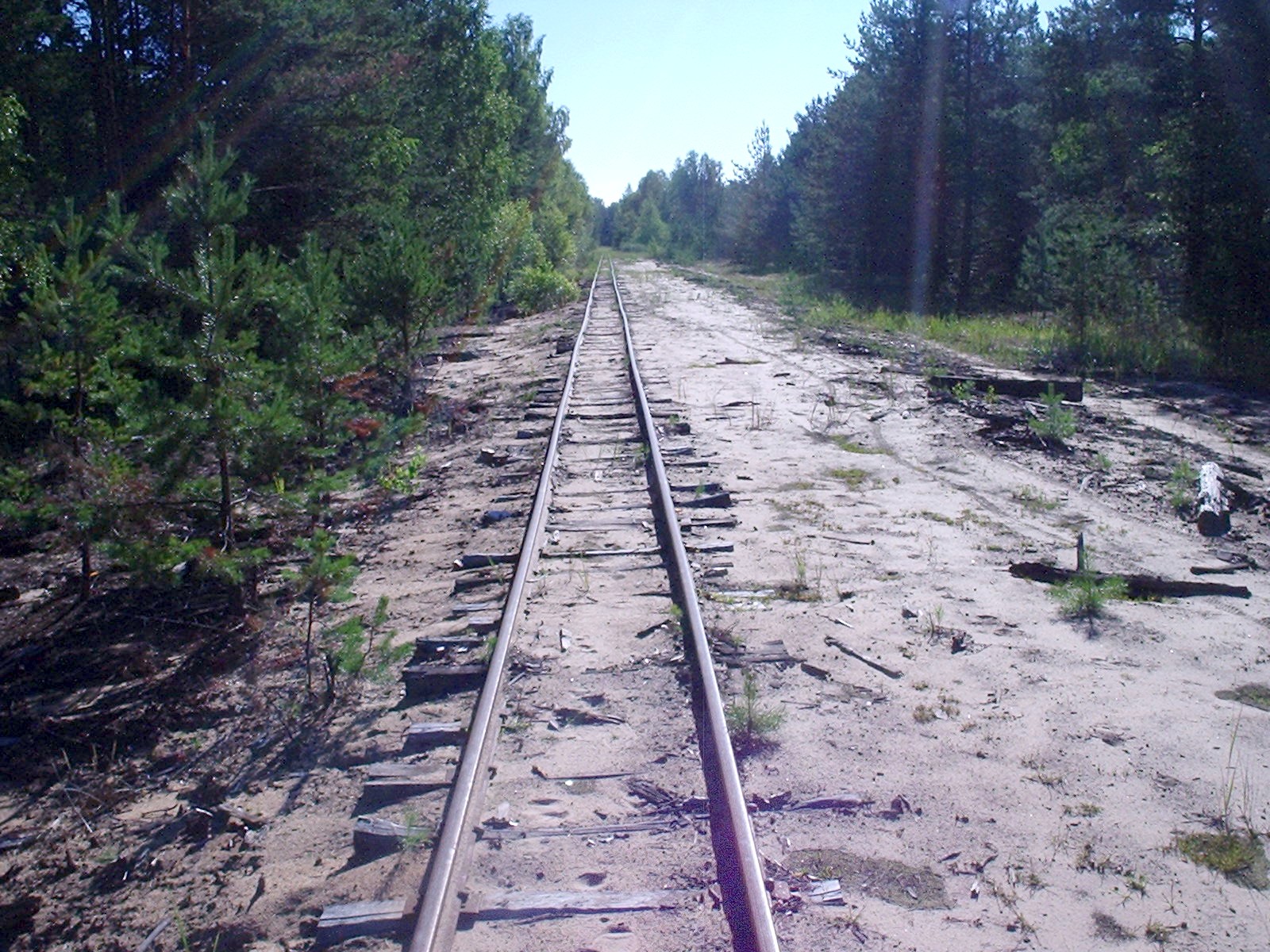 Узкоколейная железная дорога Горьковского предприятия промышленного железнодорожного транспорта - фотографии, сделанные в 2006 году (часть 3)