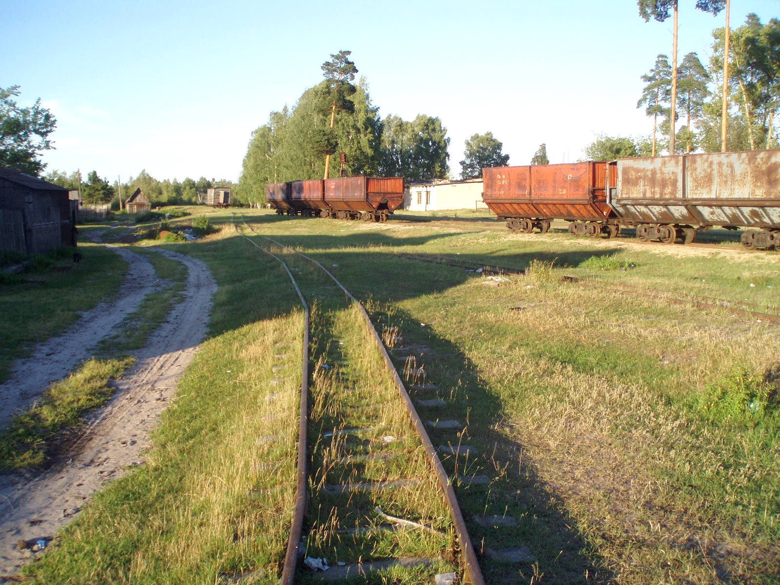 Узкоколейная железная дорога Горьковского предприятия промышленного железнодорожного транспорта — фотографии, сделанные в 2007 году (часть 7)