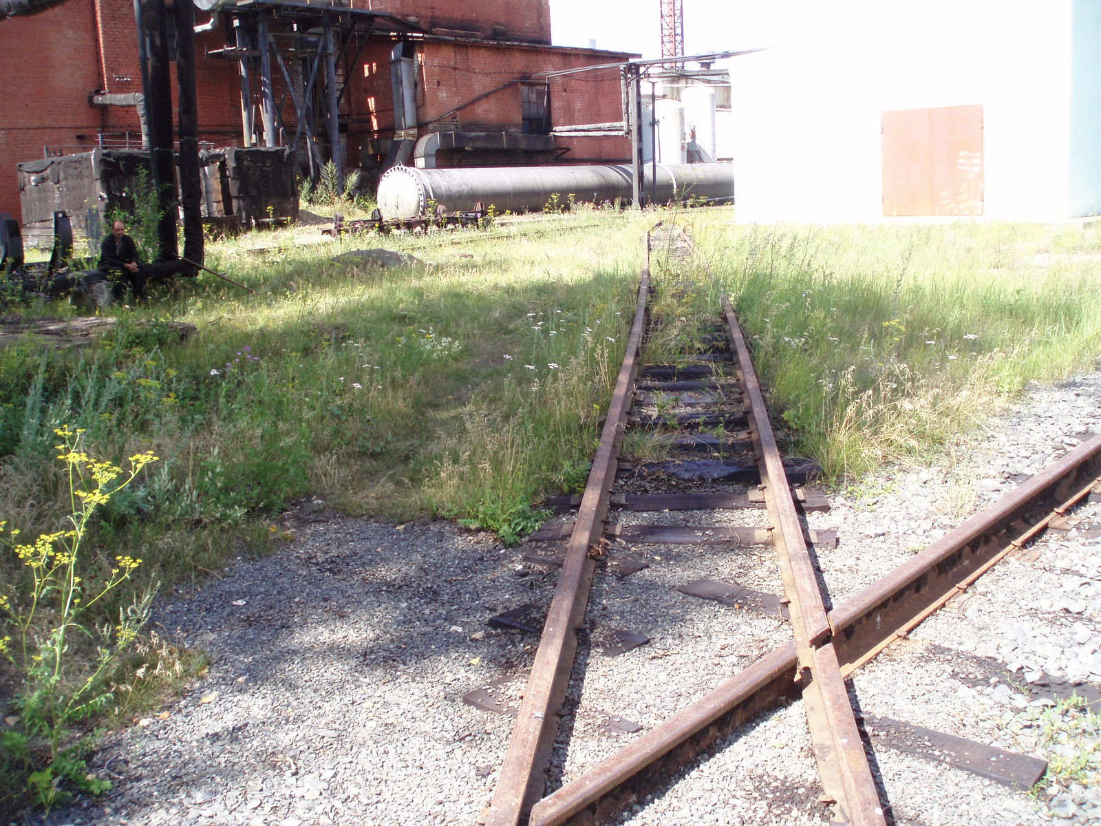 Узкоколейная железная дорога Каликинского шпалопропиточного завода — фотографии, сделанные в 2007 году (часть 6)