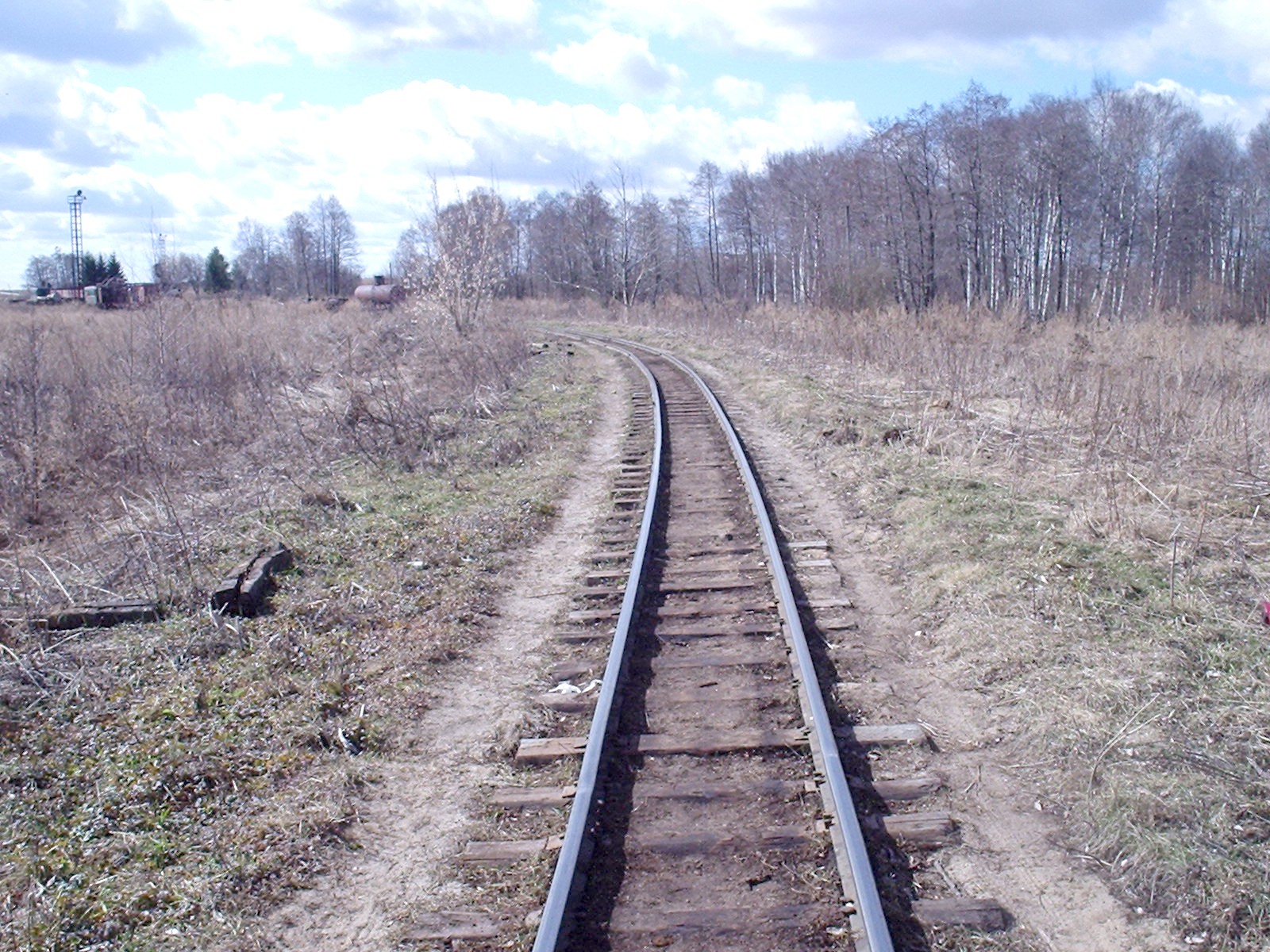 Узкоколейная железная дорога Мокеиха-Зыбинского торфопредприятия — фотографии, сделанные в 2006 году (часть 10)