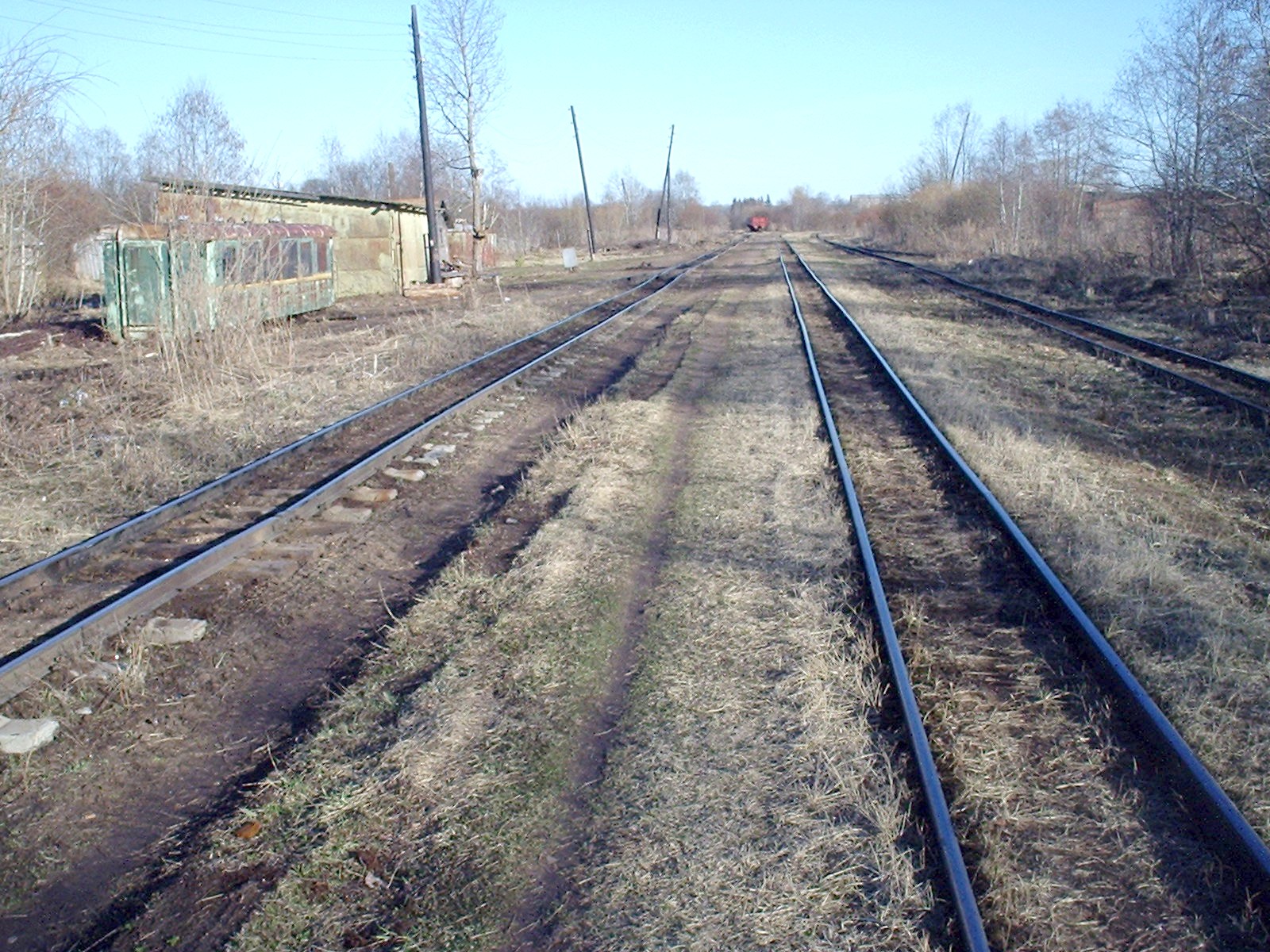 Узкоколейная железная дорога Мокеиха-Зыбинского торфопредприятия — фотографии, сделанные в 2006 году (часть 23)