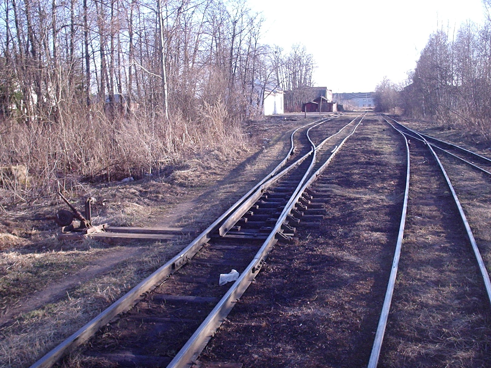 Узкоколейная железная дорога Мокеиха-Зыбинского торфопредприятия — фотографии, сделанные в 2006 году (часть 27)