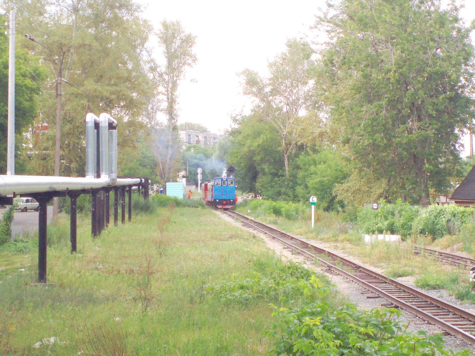 Малая Горьковская (Нижегородская) детская железная дорога - фотографии, сделанные в 2007 году