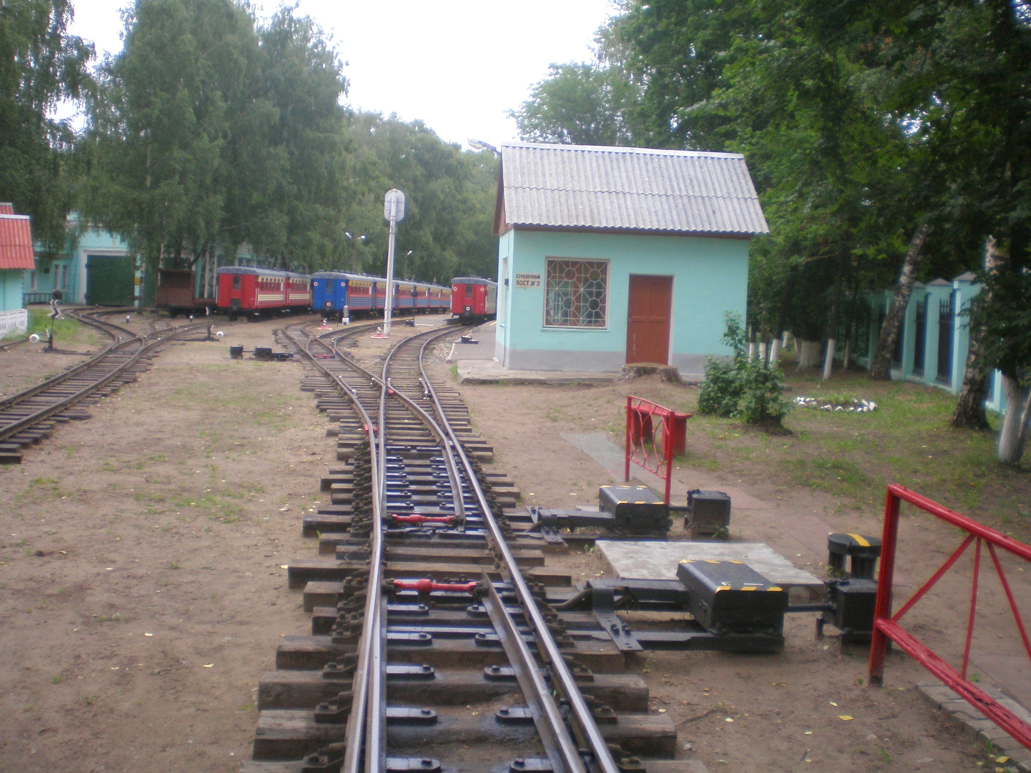 Малая Горьковская (Нижегородская) детская железная дорога — фотографии, сделанные в 2008 году (часть 2)