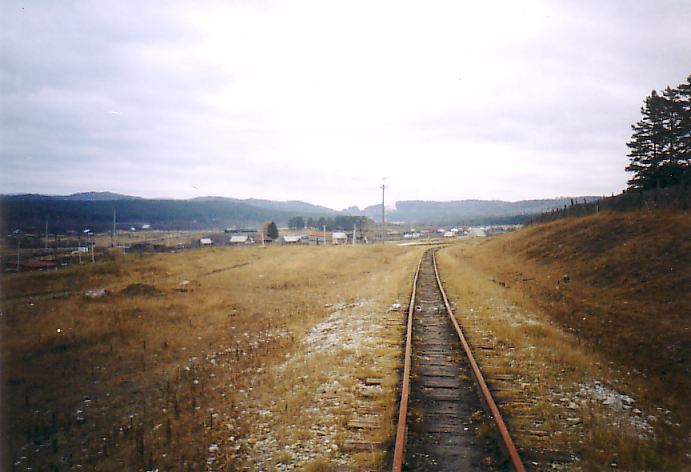 Белорецкая узкоколейная железная дорога  - фотографии, сделанные в 2003 году (часть 2)