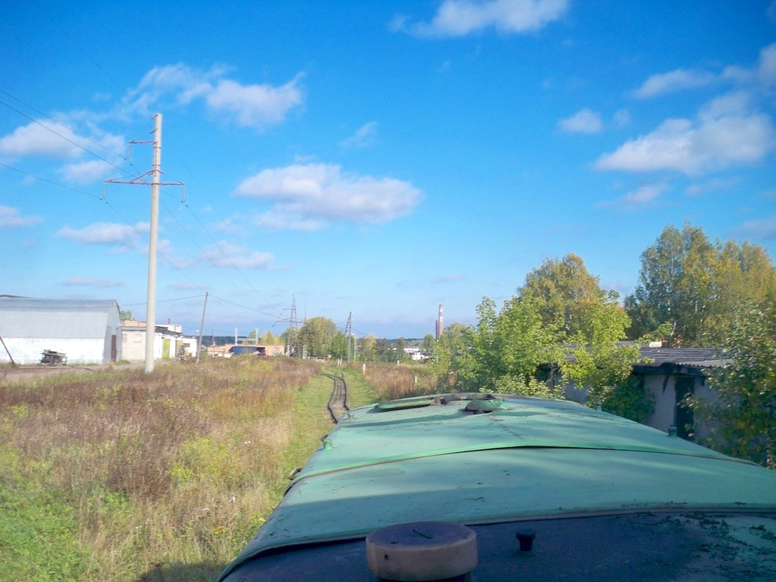 Узкоколейная  железная дорога Тавдинского фанерного комбината  —  фотографии, сделанные в 2013 году (часть 2)