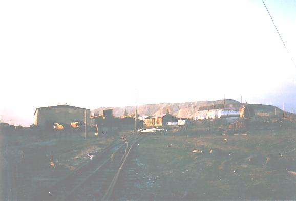 Железнодорожные линии широкой колеи на Туканском руднике