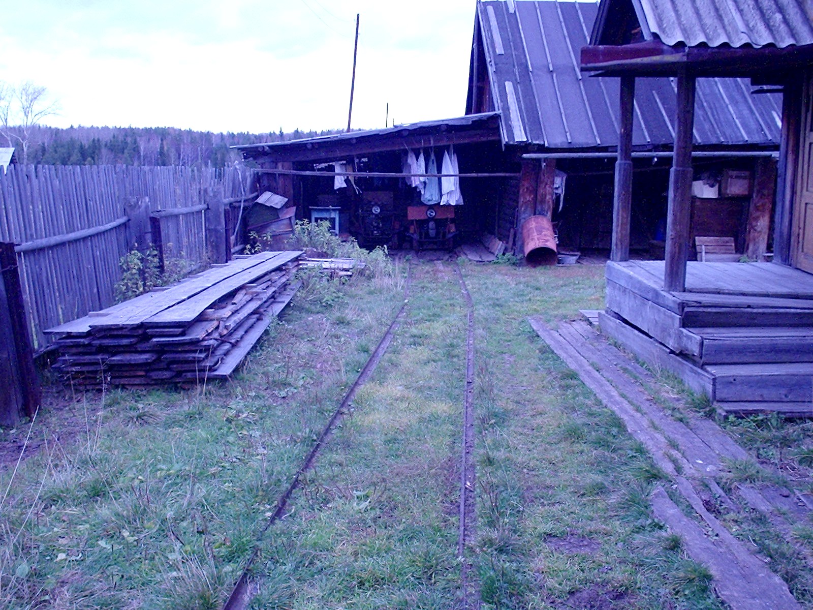 Верхнетуринская узкоколейная железная дорога — фотографии, сделанные в 2005 году (часть 2)