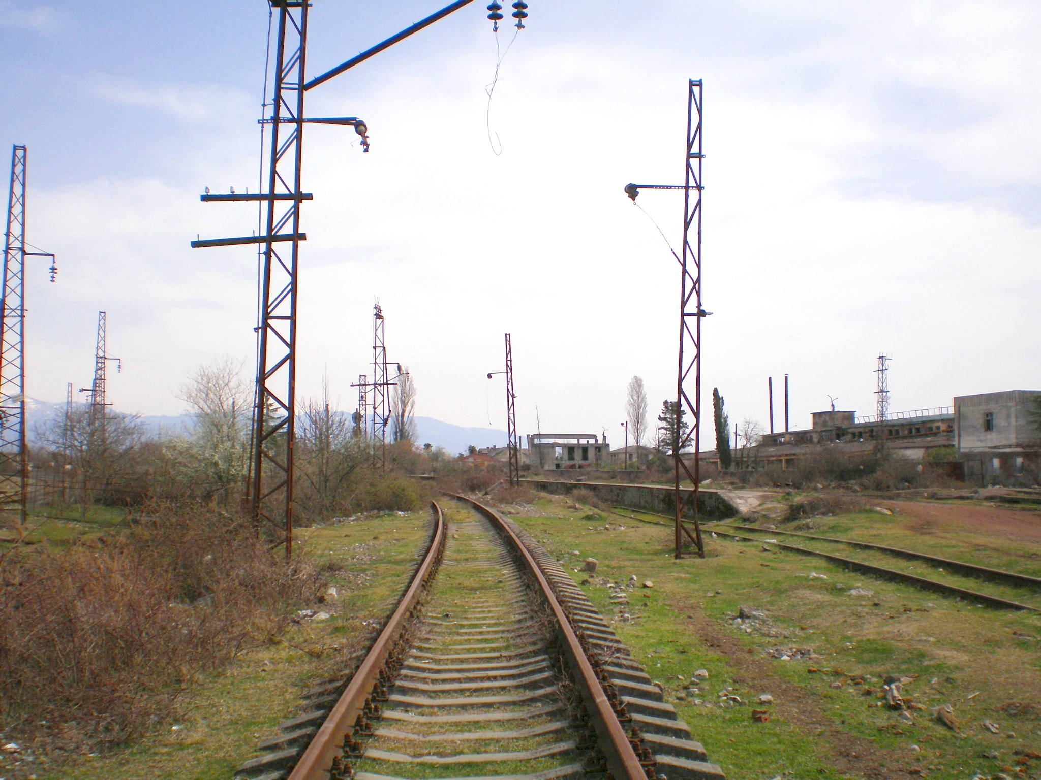 Абхазская железная дорога — фотографии, сделанные в 2008 году (часть 1)