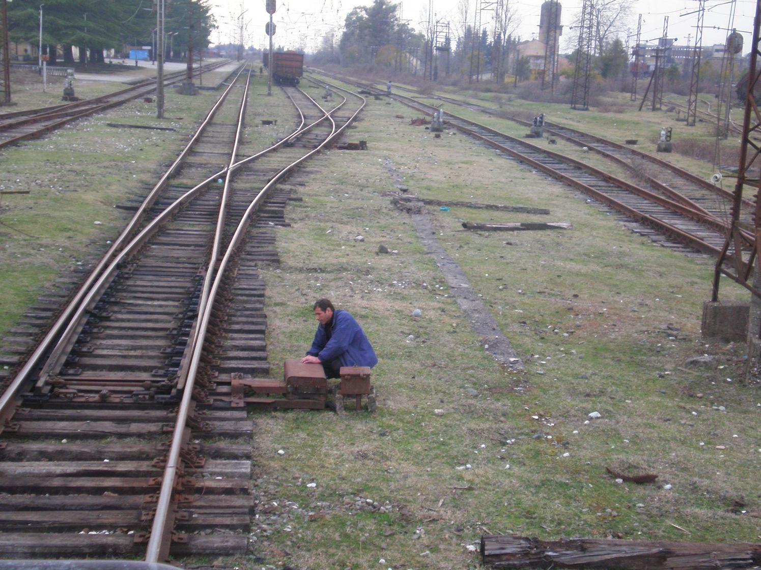 Абхазская железная дорога — фотографии, сделанные в 2008 году (часть 6)