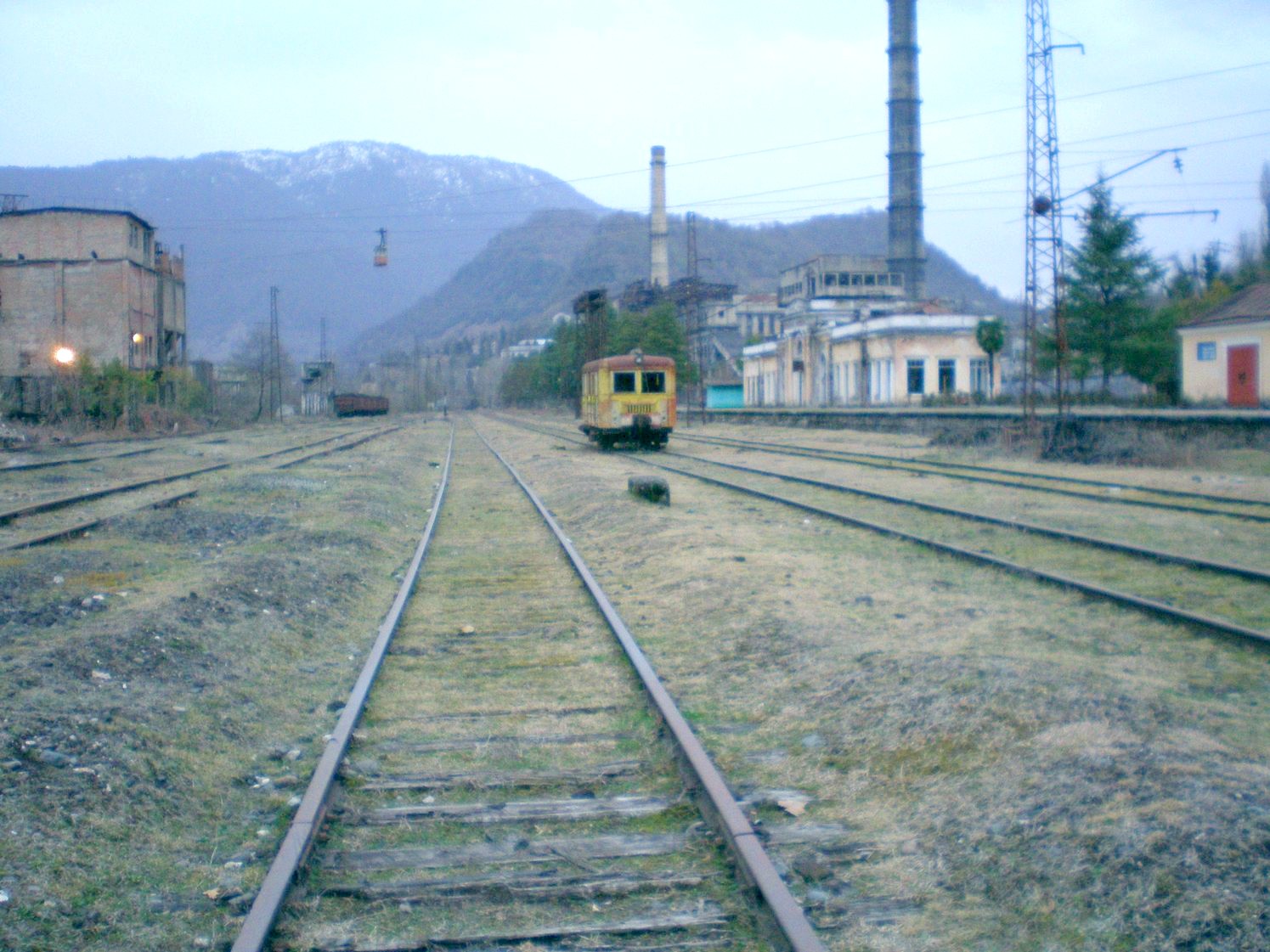 Абхазская железная дорога — фотографии, сделанные в 2008 году (часть 9)