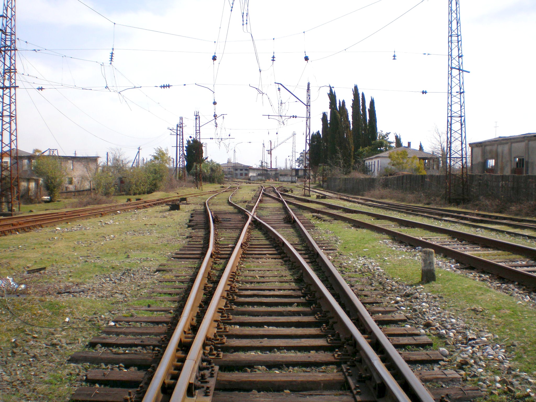 Абхазская железная дорога — фотографии, сделанные в 2008 году (часть 2)
