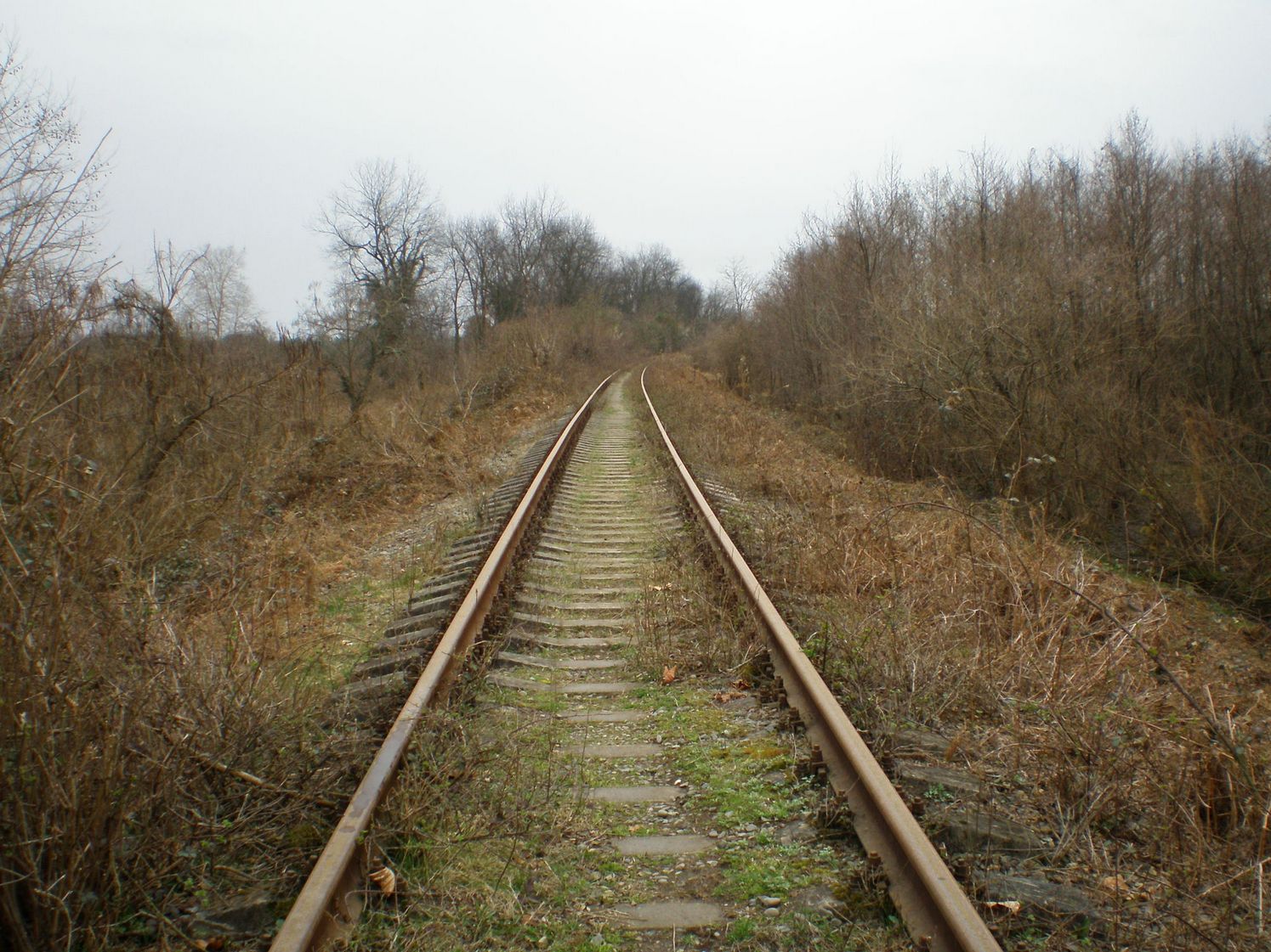 Абхазская железная дорога — фотографии, сделанные в 2008 году (часть 18)