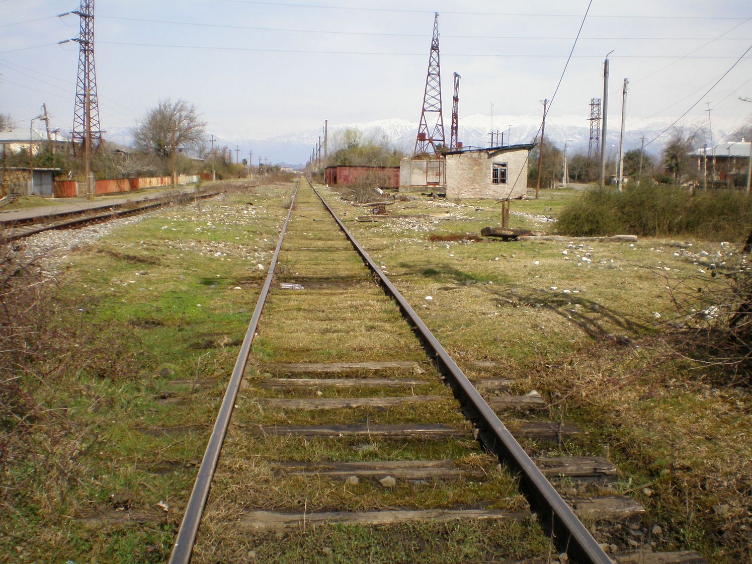 Абхазская железная дорога — фотографии, сделанные в 2008 году (часть 3)