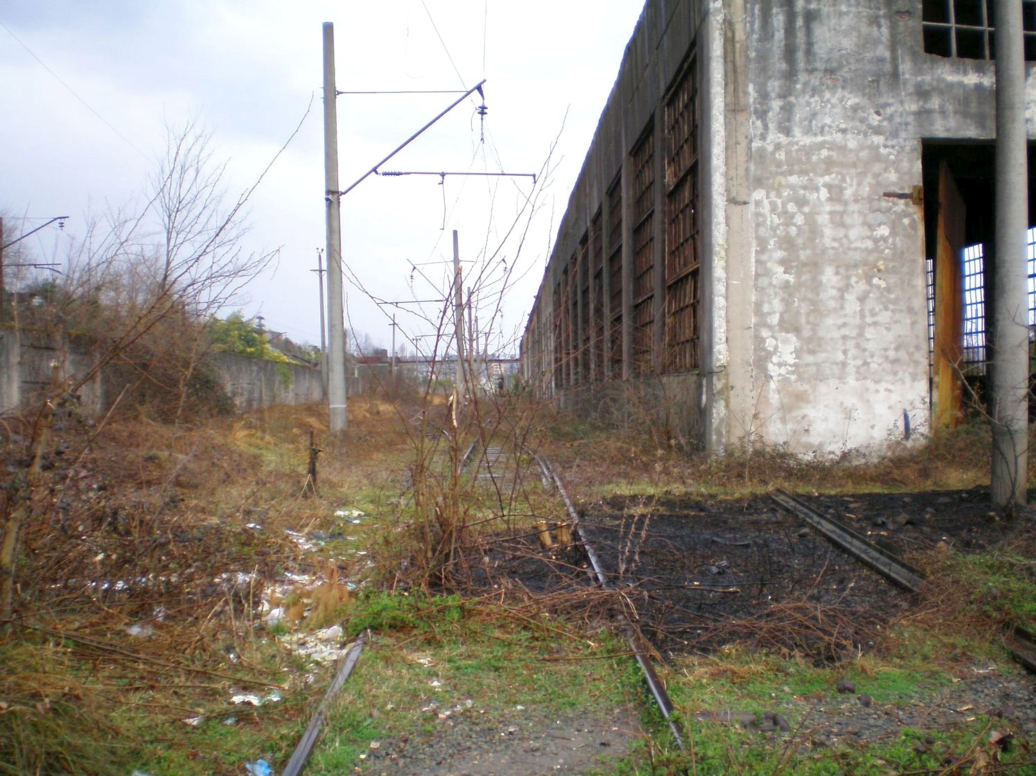 Абхазская железная дорога — фотографии, сделанные в 2008 году (часть 25)