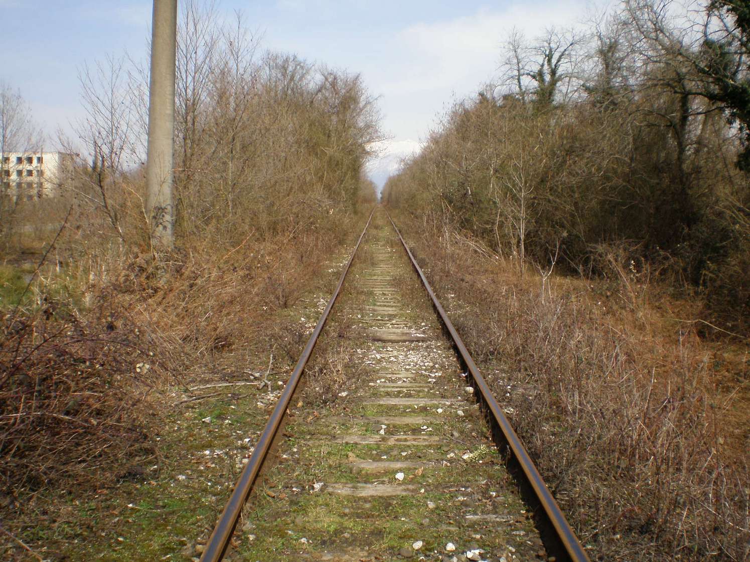 Абхазская железная дорога — фотографии, сделанные в 2008 году (часть 4)