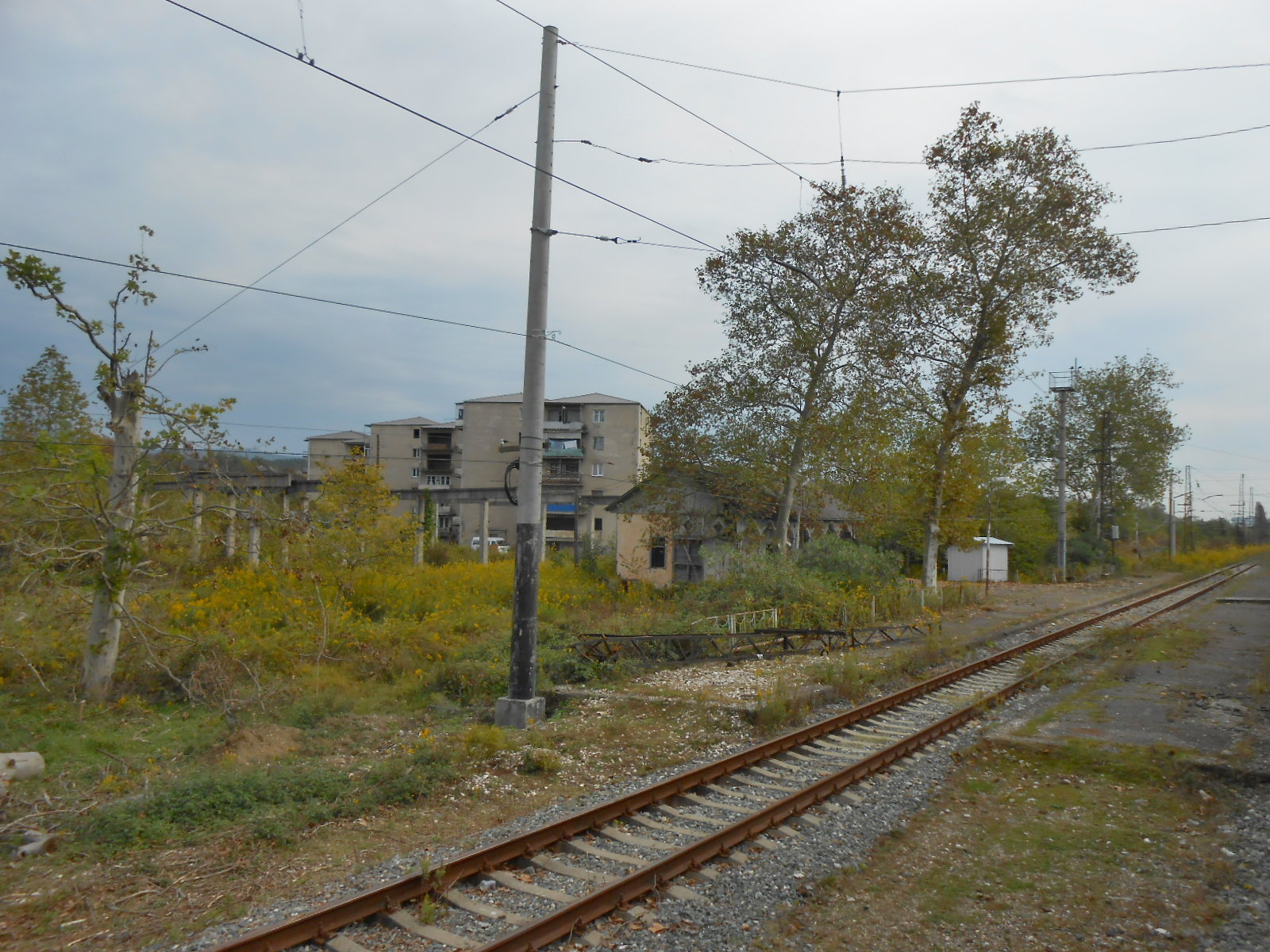 Абхазская железная дорога — фотографии, сделанные в 2014 году (часть 7)