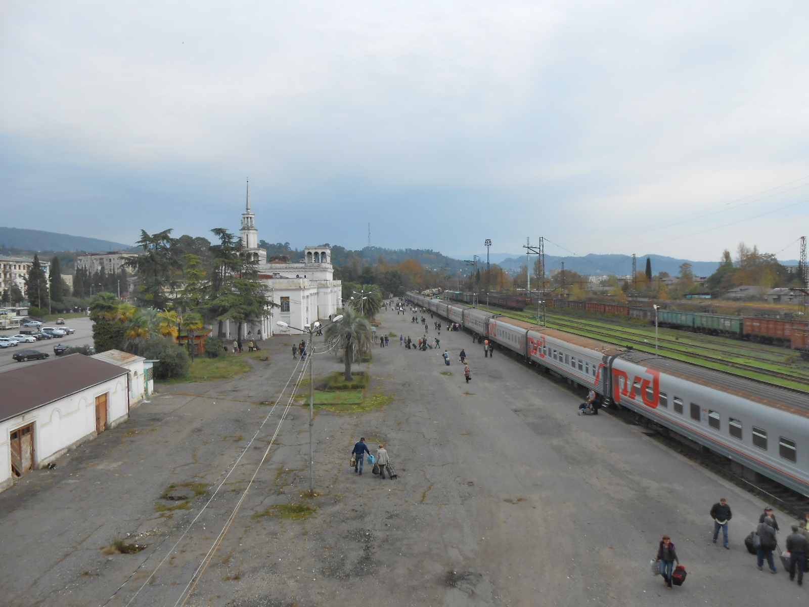 Абхазская железная дорога — фотографии, сделанные в 2014 году (часть 8)